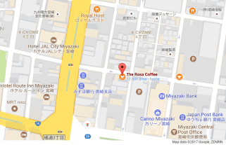 Rosa Coffee Map